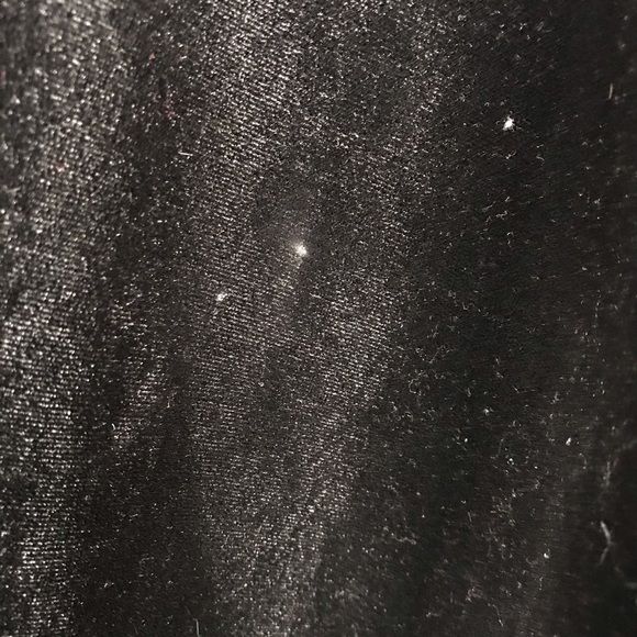 FRANCESCA'S Kyleigh Black Embroidered Velvet Sleeveless Short Dress - Picture 7 of 8